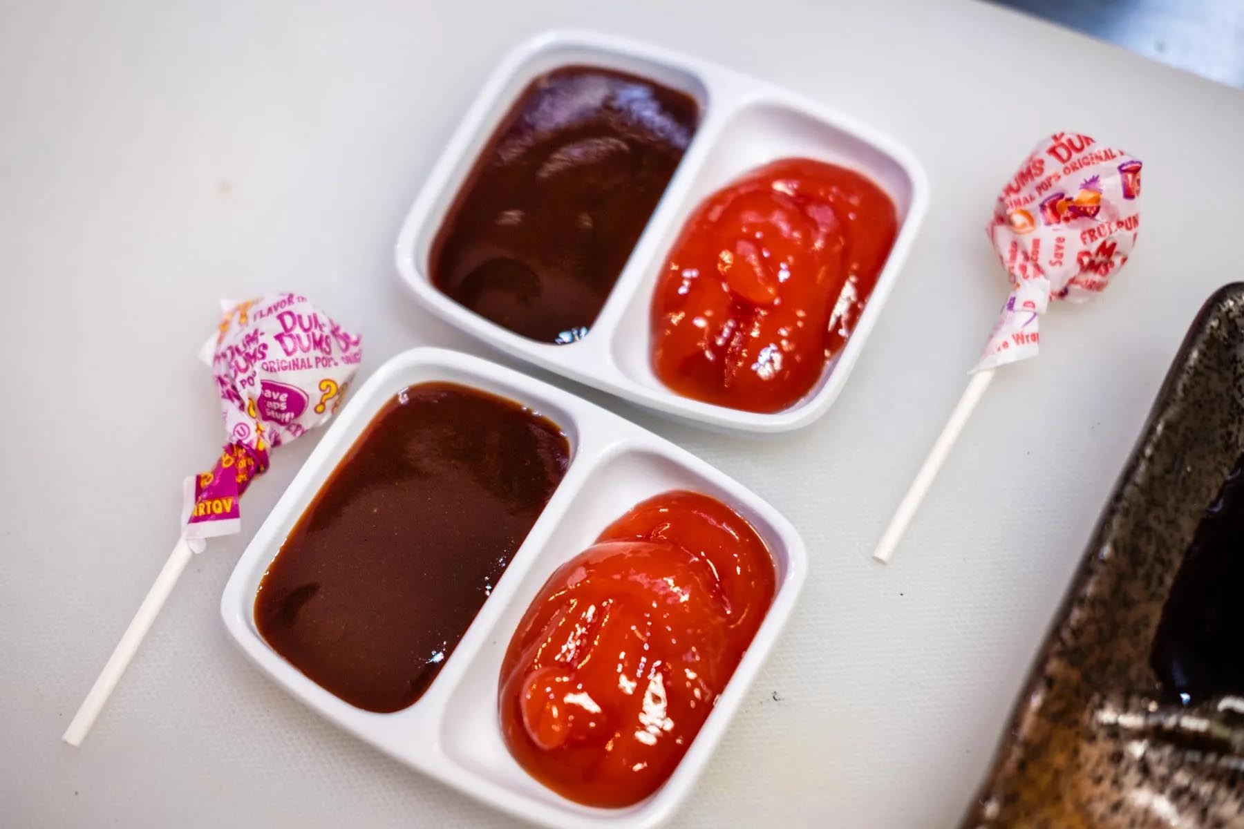 Dipping Sauces and Candy
